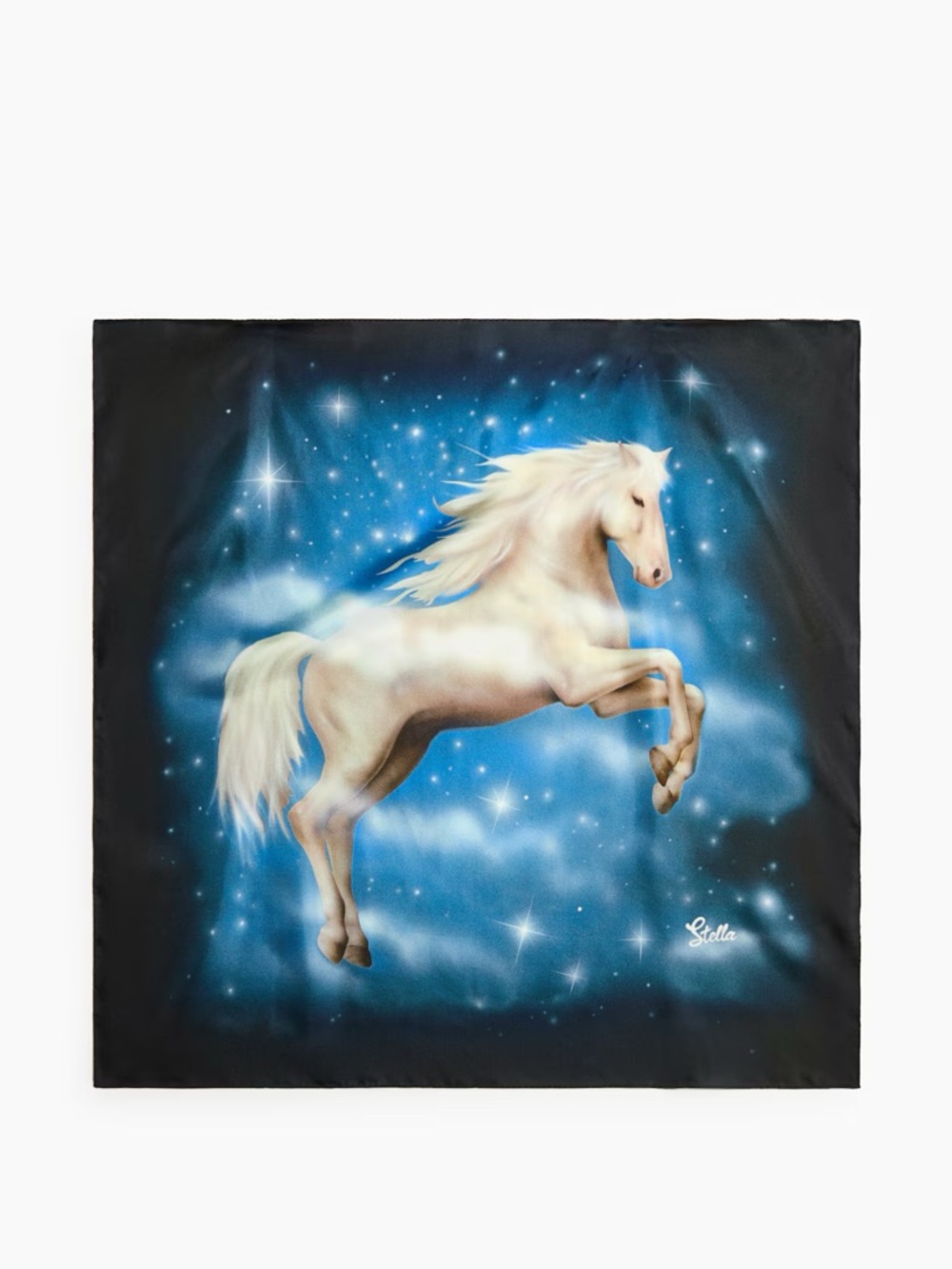 Stella McCartney x H&M Horse silk scarf